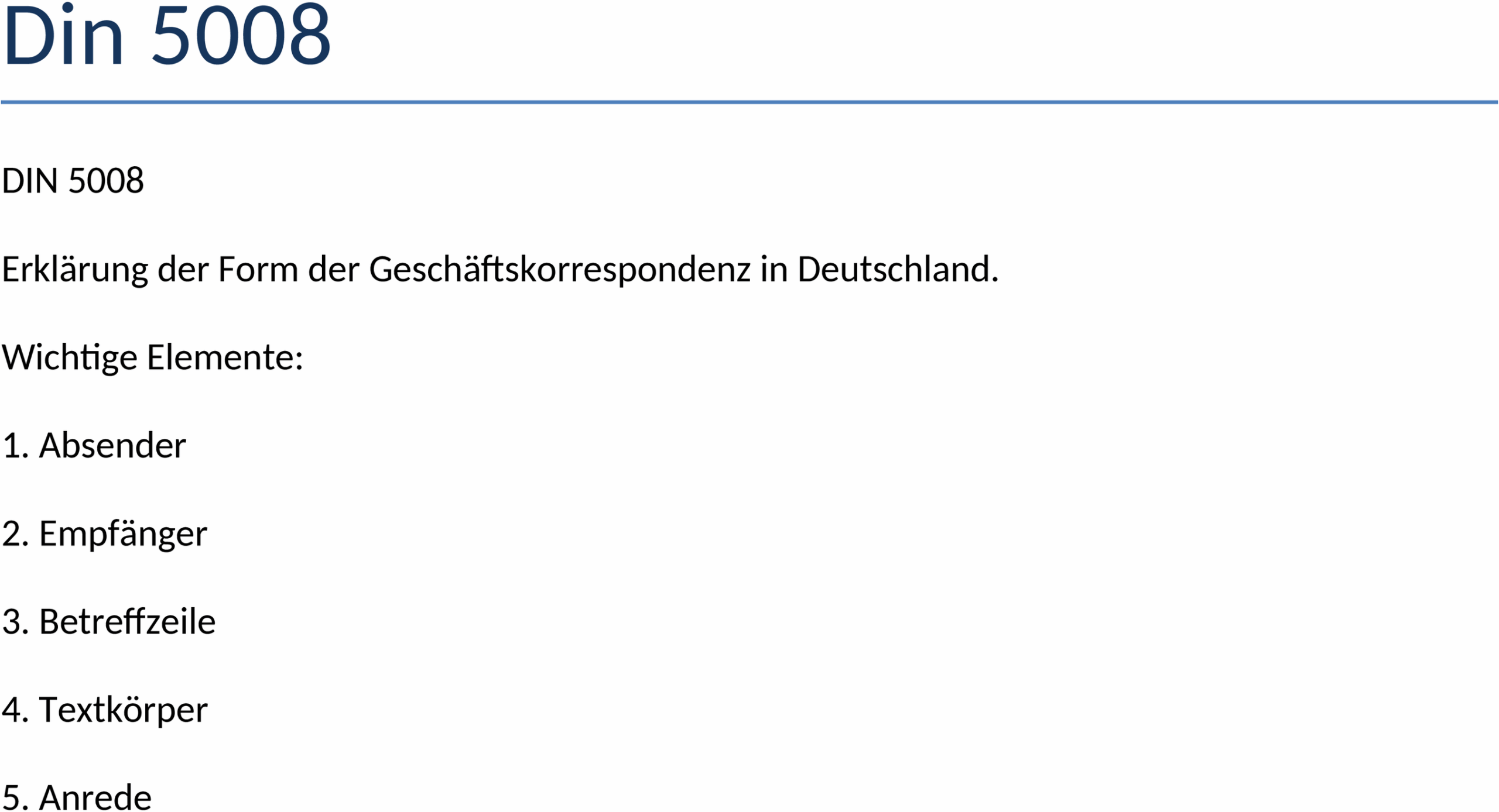 Word-Vorlage DIN 5008