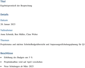 word-vorlage-ergebnisprotokoll-besprechung-dokumentieren