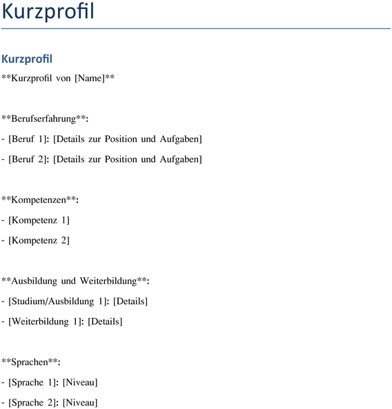 word-vorlage-fuer-ein-kurzprofil-zur-bewerbung