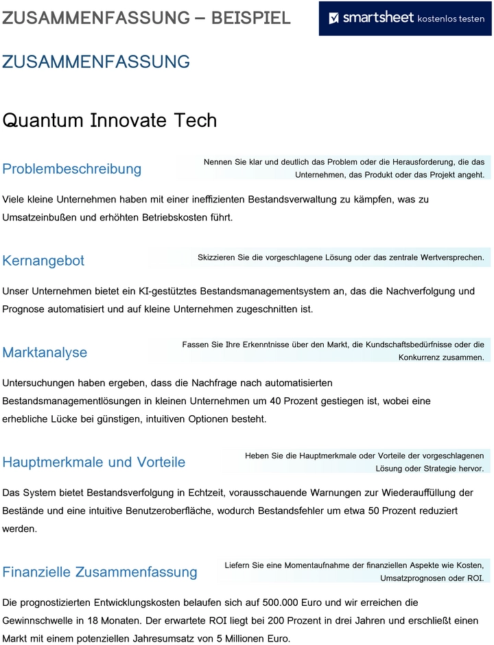 word-vorlage-fuer-eine-klare-zusammenfassung-im-projektmanagement
