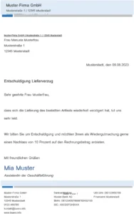 word-vorlage-fuer-entschuldigungsschreiben-an-kunden