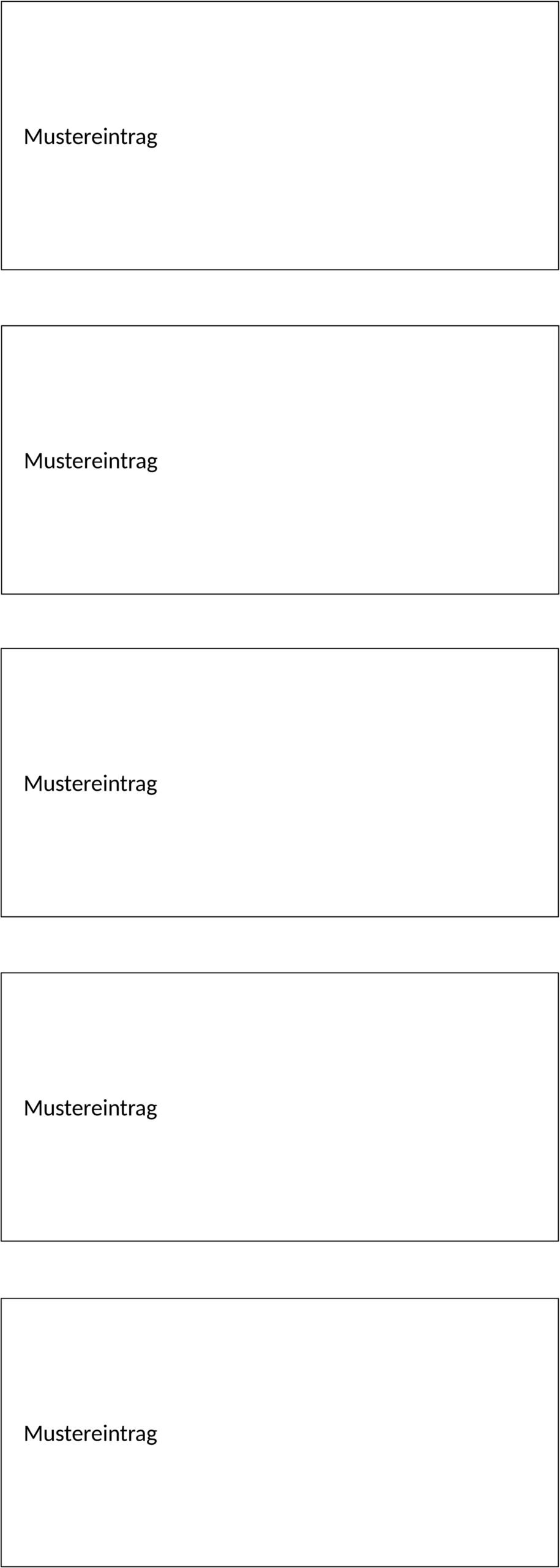 Word-Vorlage für Geschäftliche Dokumente