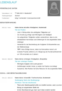 word-vorlage-fuer-lebenslauf-erstellen-und-anpassen