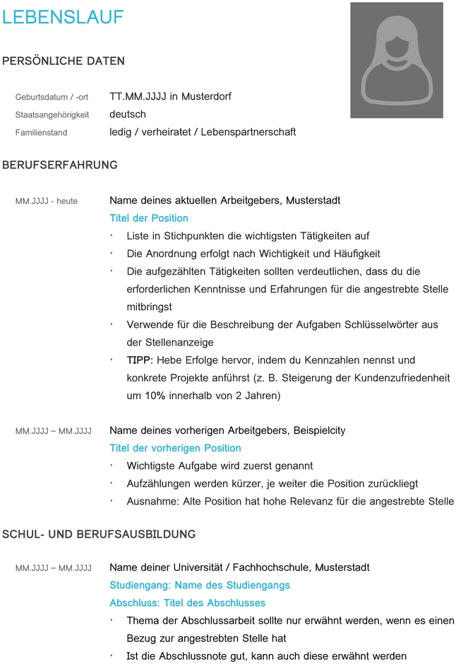 word-vorlage-fuer-lebenslauf-erstellen-und-anpassen