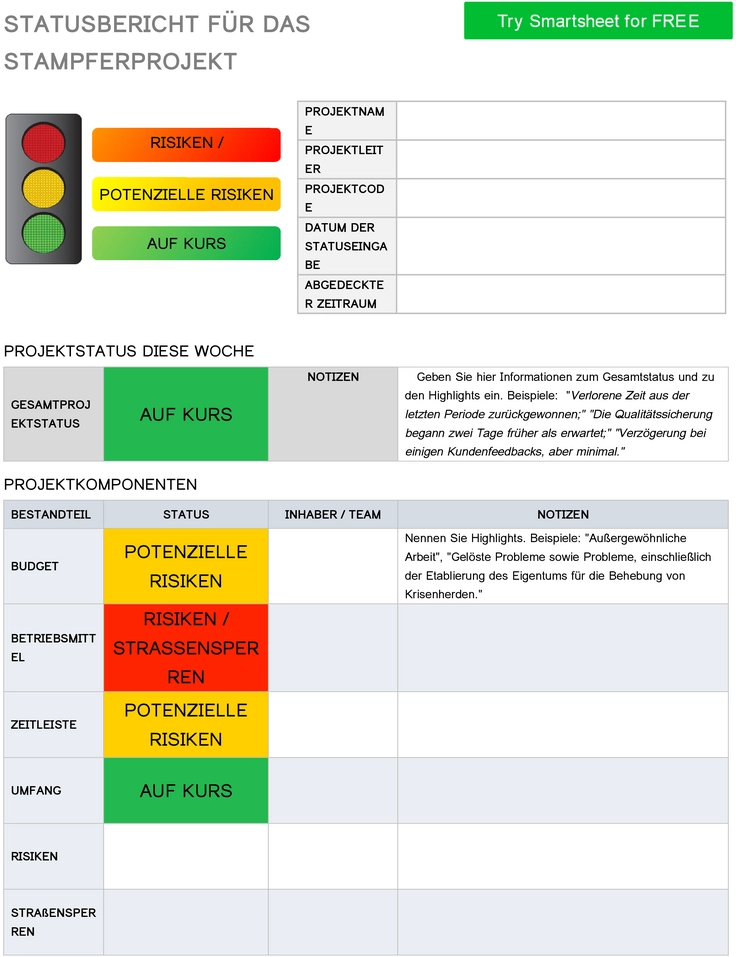 word-vorlage-fuer-projektstatusberichte-mit-risikomanagement