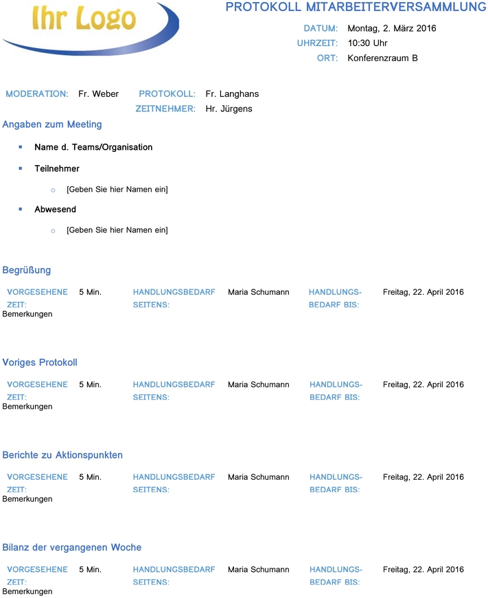 word-vorlage-fuer-protokolle-und-berichte