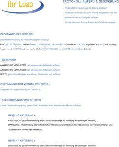 word-vorlage-fuer-protokolle-und-berichte
