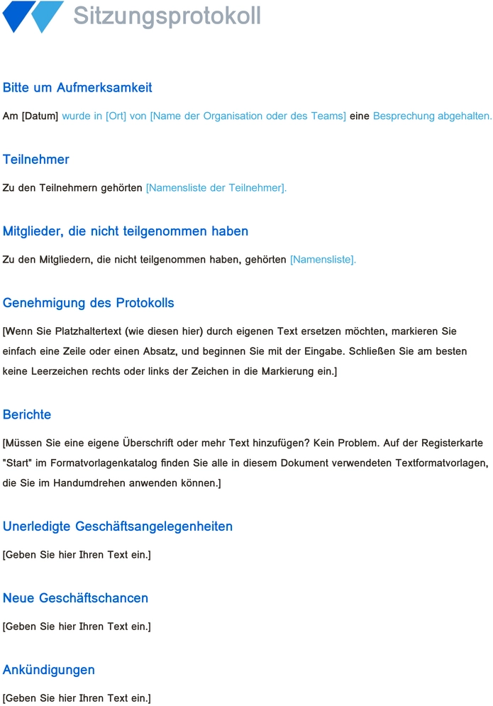 word-vorlage-fuer-sitzungsprotokoll-zur-dokumentation