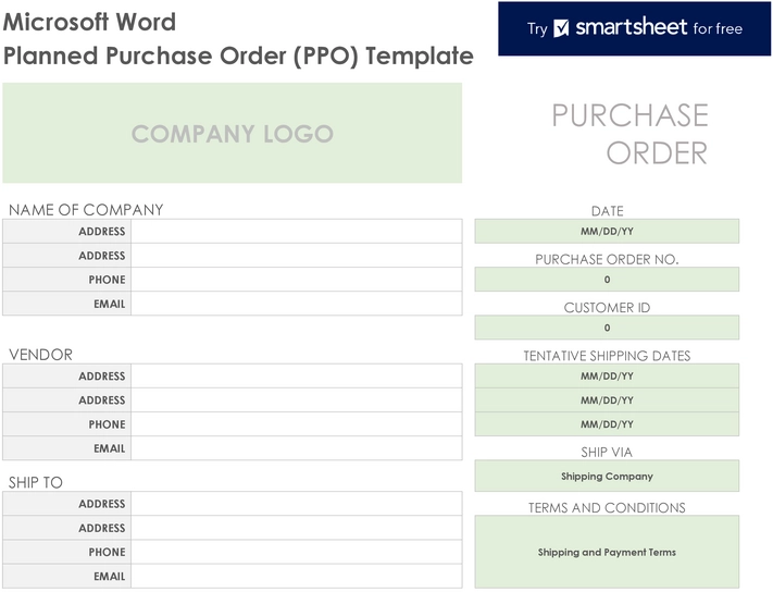 word-vorlage-geplante-bestellungen-mit-struktur-und-uebersichtlichkeit