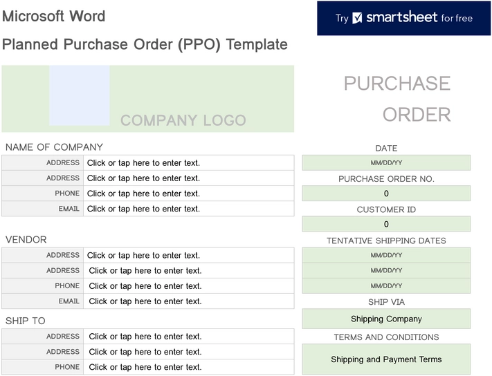 word-vorlage-geplante-einkaufsauftraege-optimieren