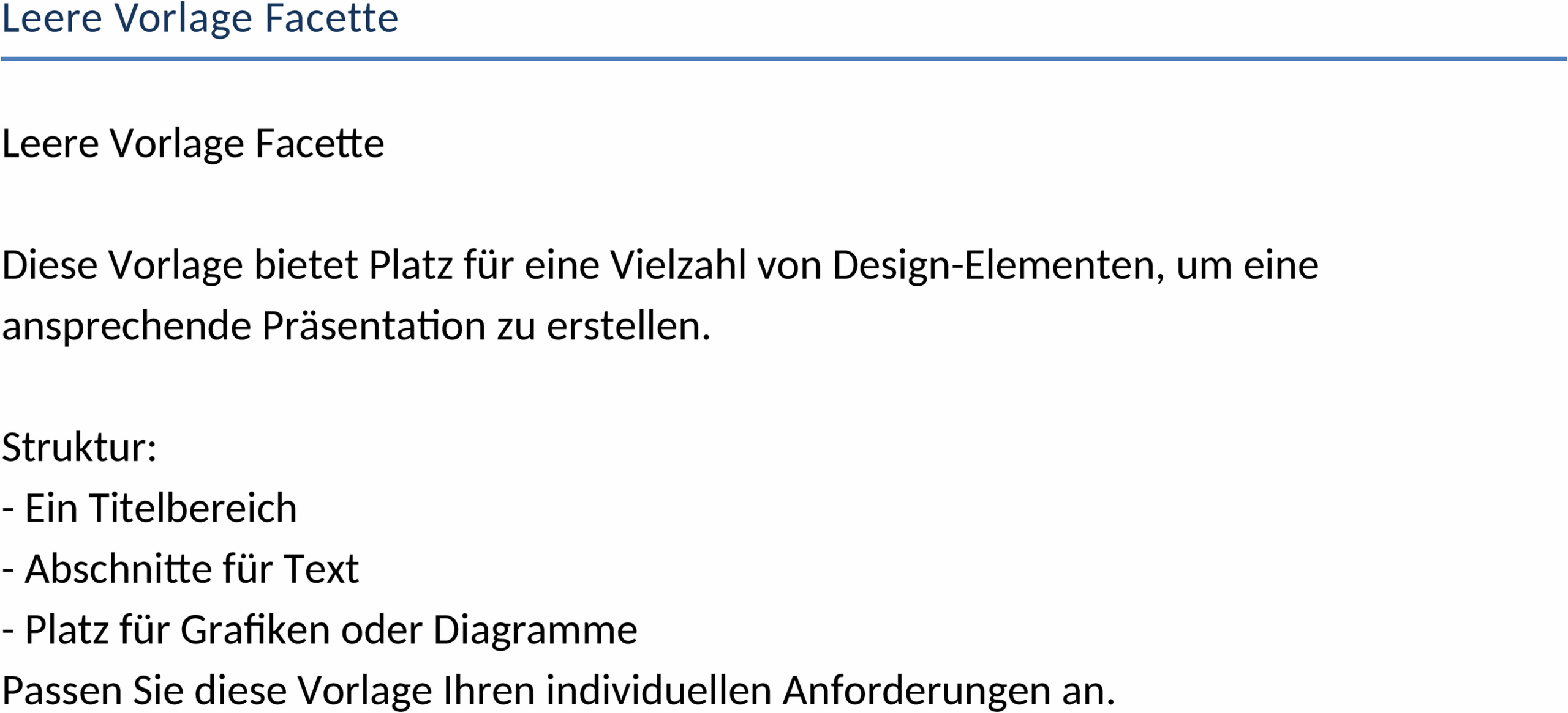 Word Vorlage für Geschäftsdokumente