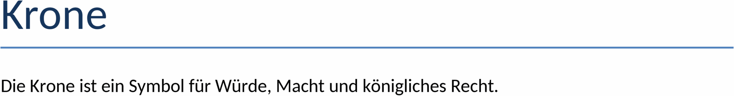 Word-Vorlage Krone für Bastelprojekte
