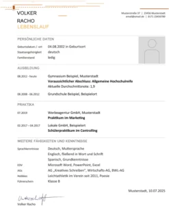 word-vorlage-lebenslauf-strukturiert-individuell-gestalten