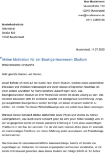 word-vorlage-motivation-bauingenieurwesen-studium
