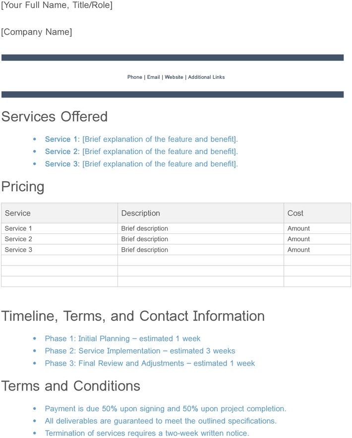 word-vorlage-servicevorschlag-mit-preis-und-zeitrahmen