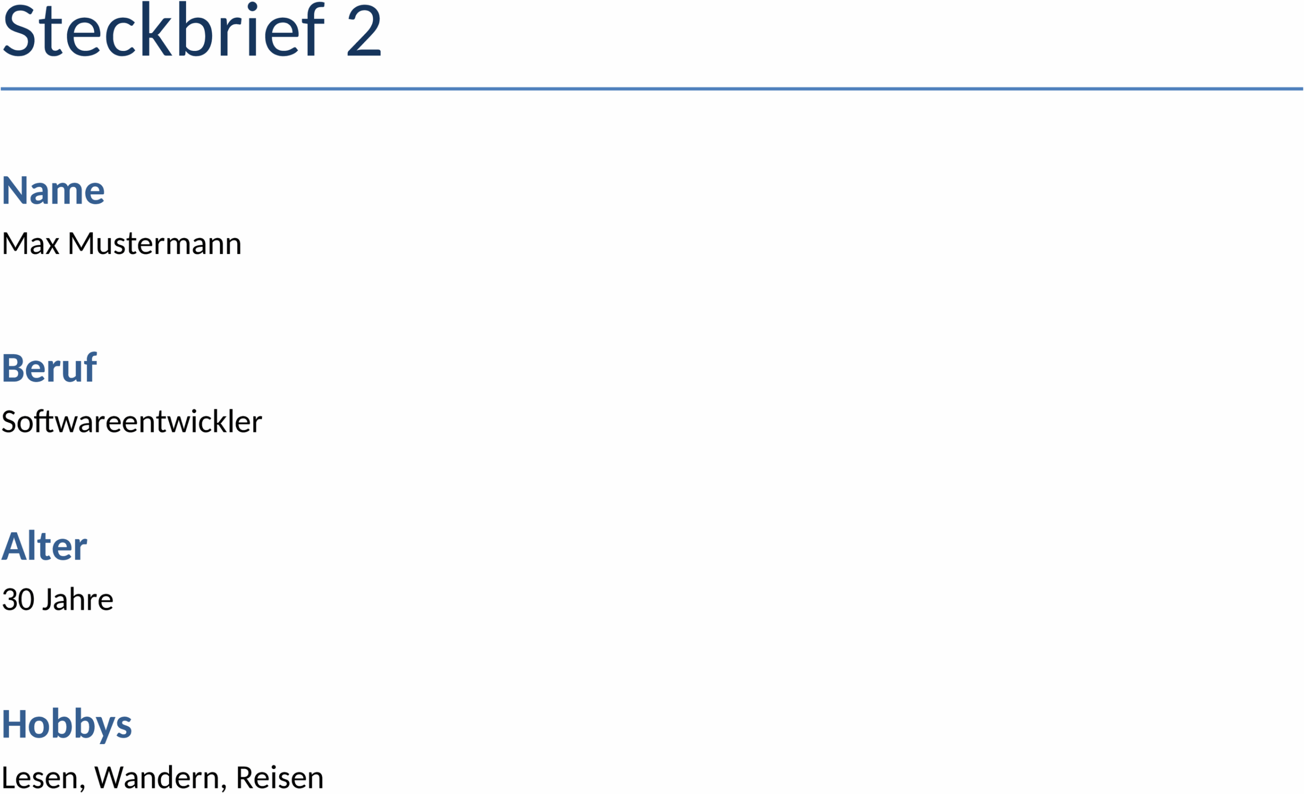 Word-Vorlage-Steckbrief