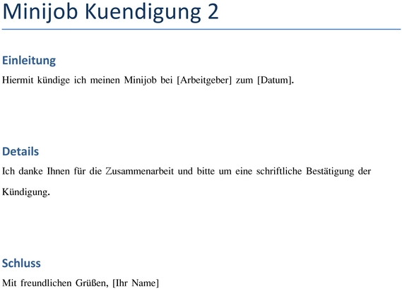 word-vorlage-zur-kuendigung-eines-minijobs