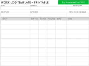 work-log-vorlage-zur-selbstorganisation