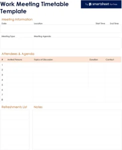 work-meeting-timetable-vorlage