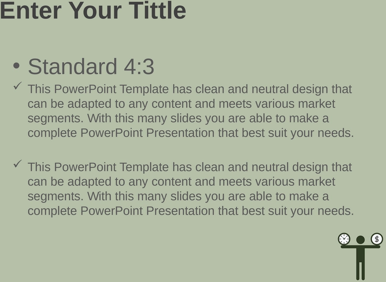 zeit-und-geld-management-powerpoint-vorlage