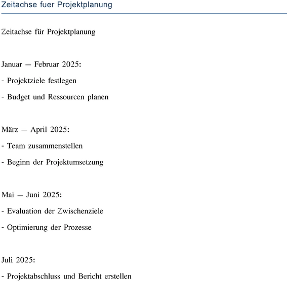 zeitachse-fuer-projektplanung