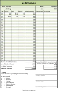 zeiterfassung-vorlage-arbeitszeiten-dokumentieren