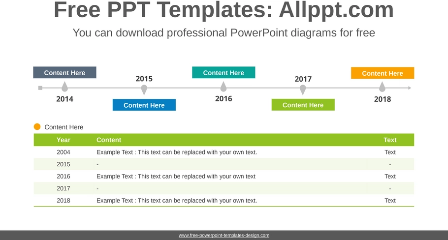 zeitliche-uebersicht-powerpoint-vorlage