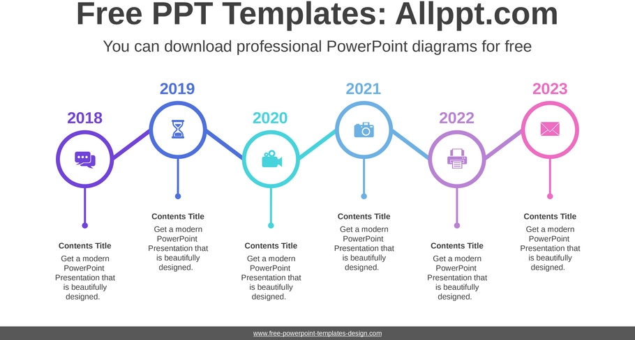 zigzag-circles-powerpoint-vorlage