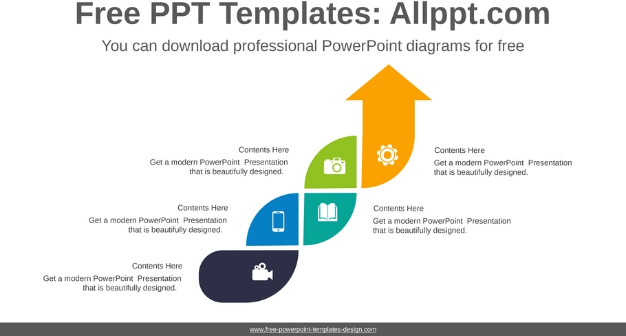 zigzag-rising-arrow-powerpoint-diagramm